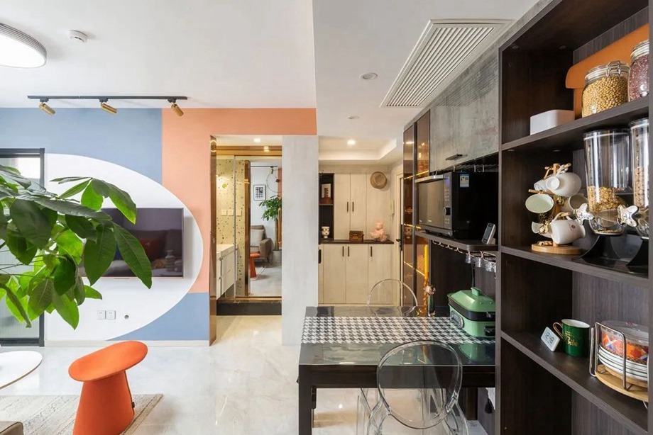 屋主改造 | 61㎡可鹽可甜混搭風(fēng)，空間合理利用，將二人世界變成三口之家