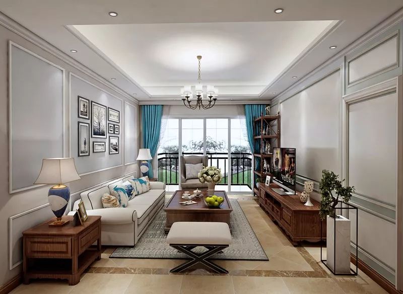 石家莊整裝包效果圖欣賞 | 老少皆宜的美式裝修效果圖，照著裝修準(zhǔn)沒錯！