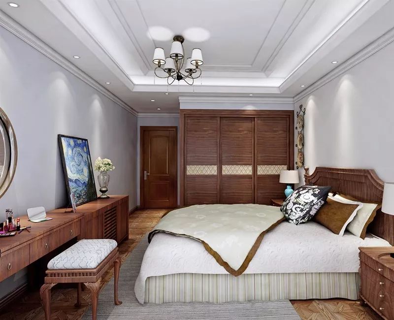 石家莊整裝包效果圖欣賞 | 老少皆宜的美式裝修效果圖，照著裝修準(zhǔn)沒錯！