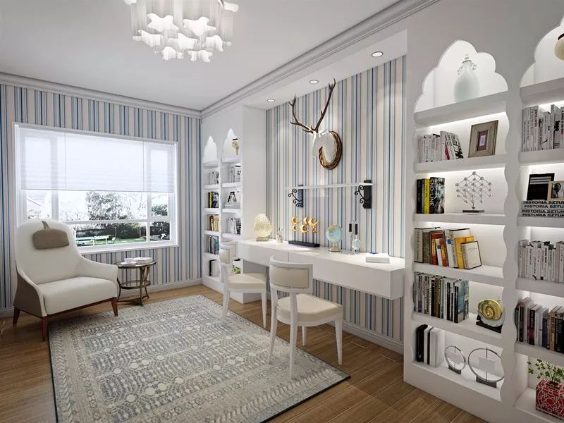 石家莊整裝包效果圖欣賞 | 老少皆宜的美式裝修效果圖，照著裝修準(zhǔn)沒錯！