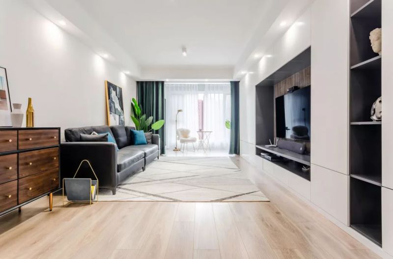  120平的現(xiàn)代風三房，加入一些復古元素，營造格調(diào)感！