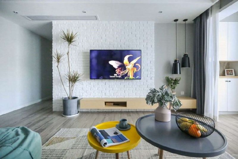 89平北歐風(fēng)三居室，陽臺變身工作區(qū)，簡潔大方又舒適！