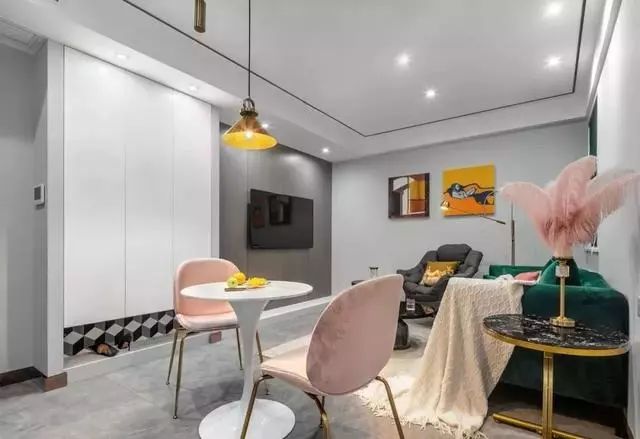 98平現(xiàn)代輕奢風(fēng)小戶型，簡單不失高級！