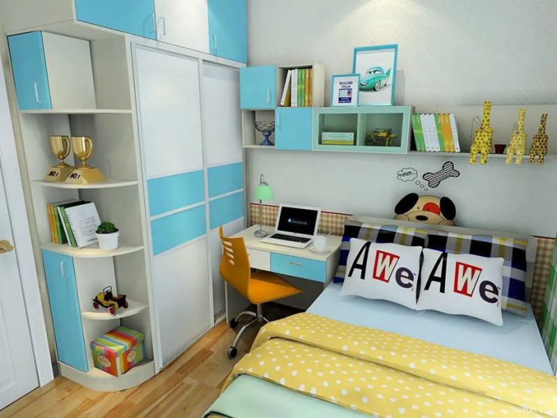 兒童房如何擠出學(xué)習(xí)角，來看看這幾種解決方案~