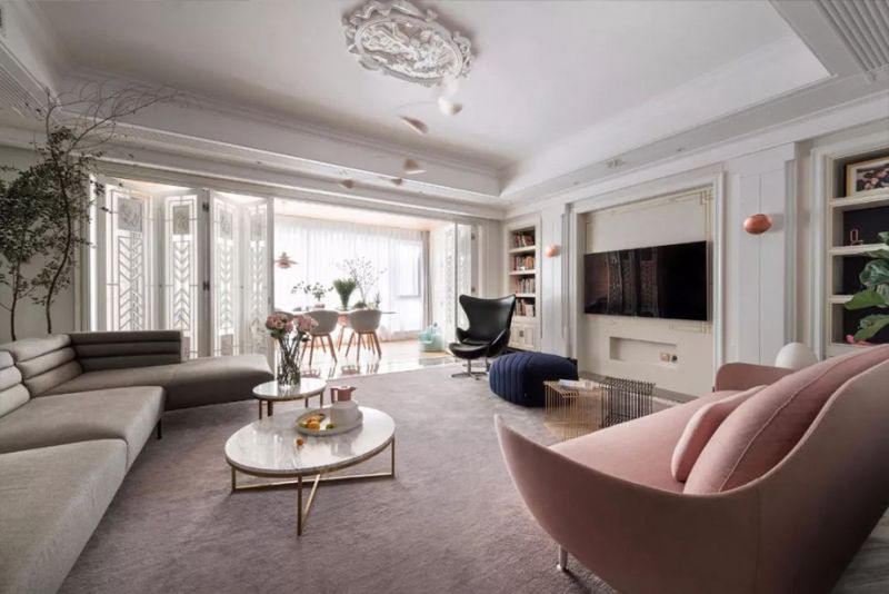 169平的房子裝得華麗又穩(wěn)重，就喜歡這樣的家