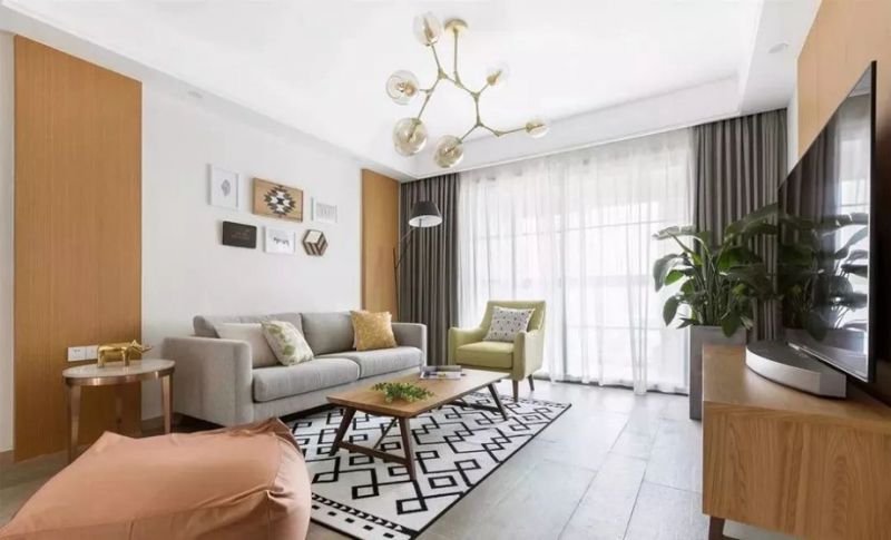 曬曬我家118㎡北歐風(fēng)家裝，裝修+通風(fēng)耗時(shí)1年，總花費(fèi)18萬(wàn)！